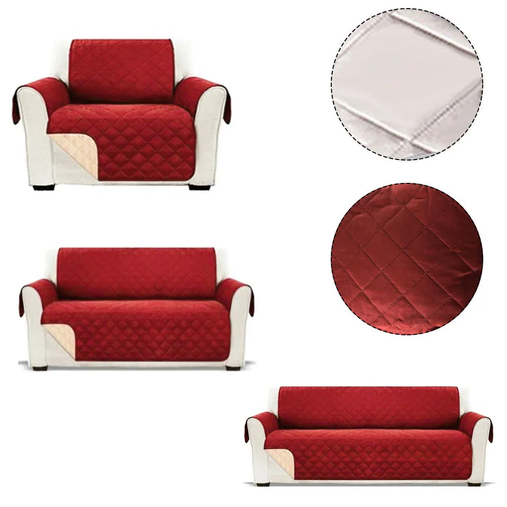 

1pc Sofa Cover Couch Cushion Cover 1/2/3-Seater Faux Cotton Fabric Furniture Protector Slipcovers Classical Home Textile