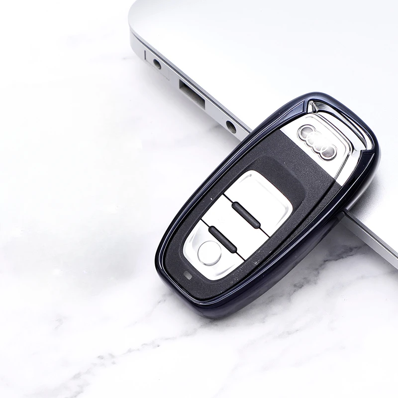 

Автомобильный пульт дистанционного управления из ТПУ, чехол для Audi A1, A3, A4, A5, A6, A7, A8, Quattro, Q3, Q5, Q7, S4, S5, S6, S7, S8, R8, TT, аксессуары для ключей