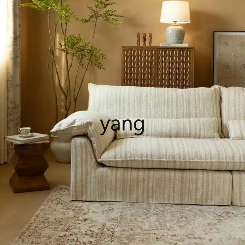 XYY Huayan Мебель Тканевый диван Гостиная Ленивый кремовый ветер Премиум Sense
