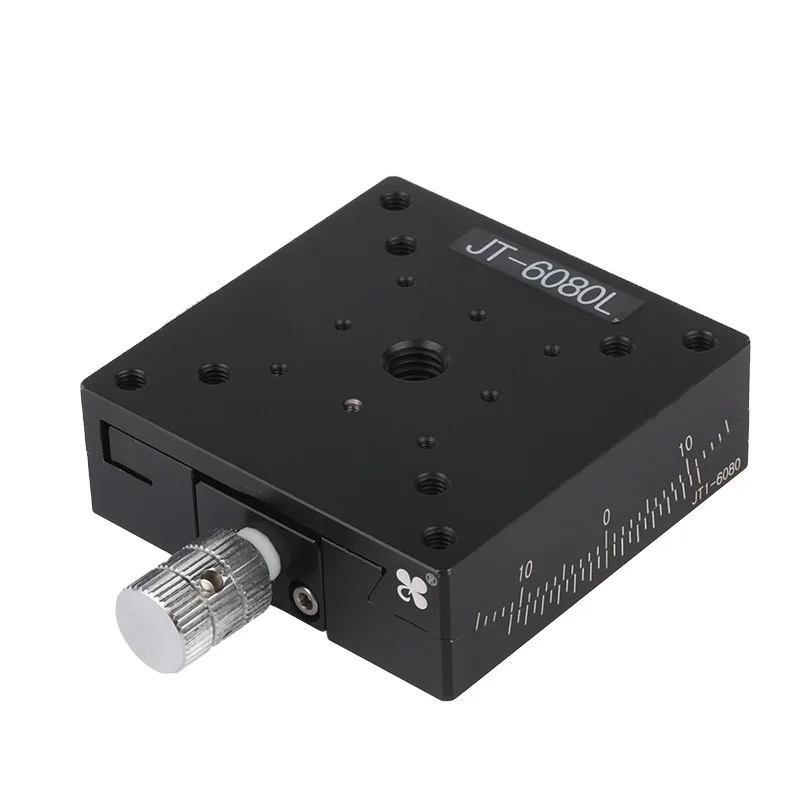 

Precise Manual Goniometer Stage 40x40mm Optical Positioning Sliding Table Indexing Table Angle Adjustment Dovetail Tilt Platform