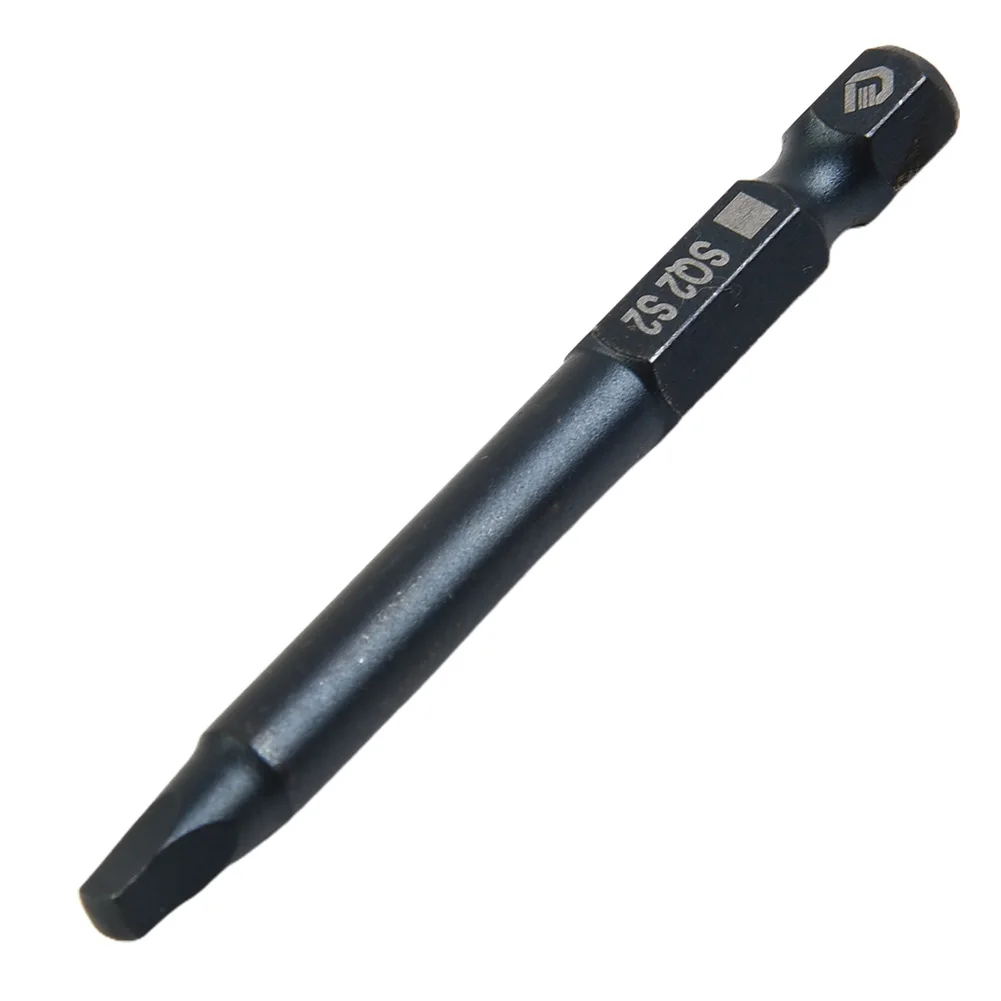 

Dark Blue Screwdriver Bits Hand Tools Strong Magnetic 1/4Inch 6.35mm Electric Screwdriver Locked Screws SQ0 SQ1
