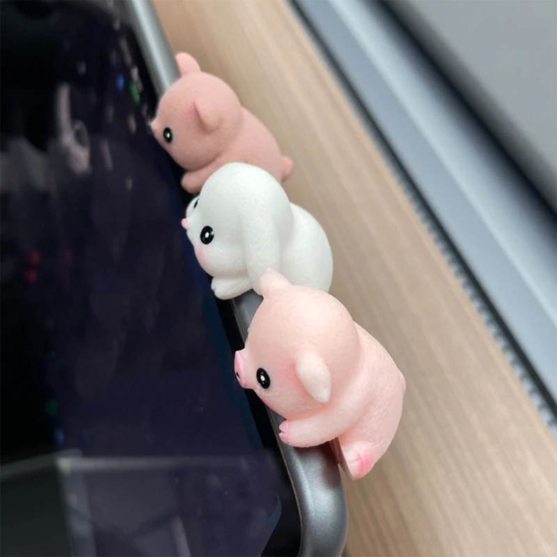 Компьютерные экранные мониторы декоративная фигурка животного милые фигурки