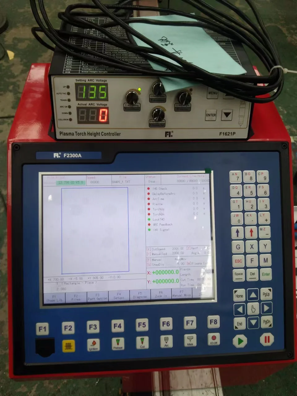 Промышленный контроллер ЧПУ Fangling F2300A