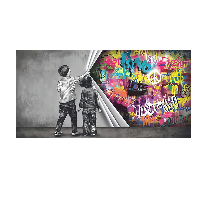 

Художественные постеры Abstract Graffiti Fist WJWANG