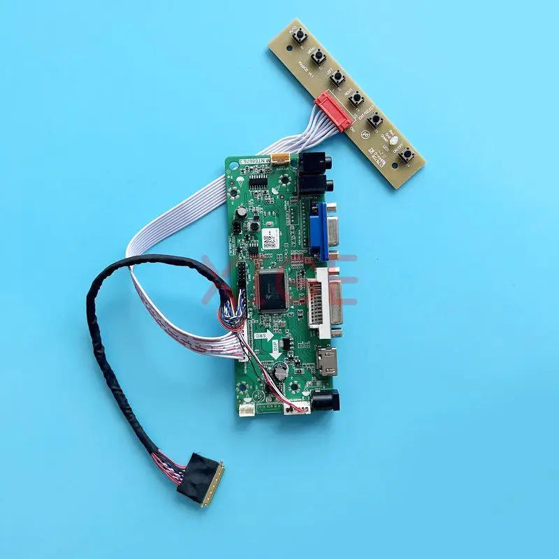 

Driver Controller Board Fit CLAA156WA11A CLAA156WA15A HDMI-Compatible Laptop Screen 15.6" DVI VGA Audio 1366*768 40-Pin LVDS Kit