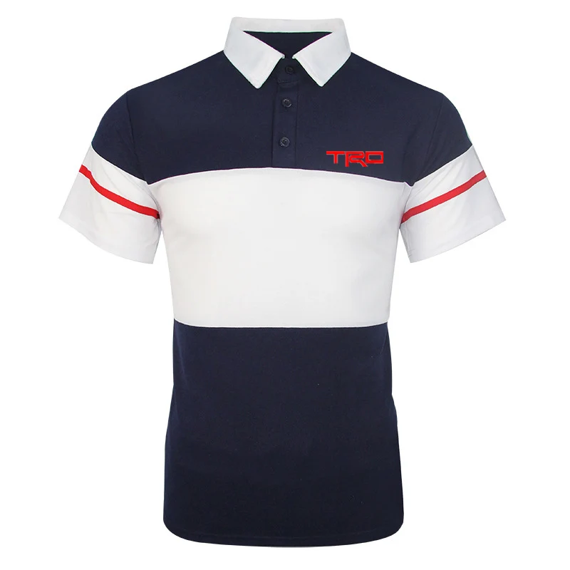 

Мужская футболка с вышивкой, удобная облегающая футболка с принтом для Toyota Motorsport TRD в стиле Харадзюку, 2022