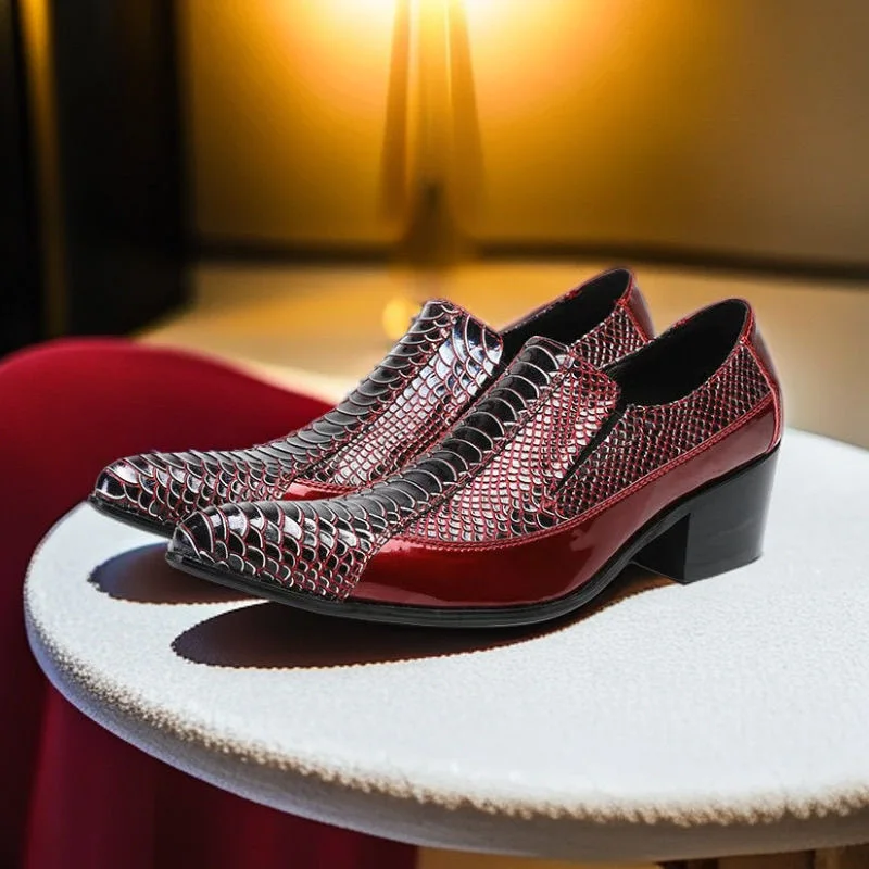 Мужские Блестящие классические туфли из лакированной кожи оксфорды деловой