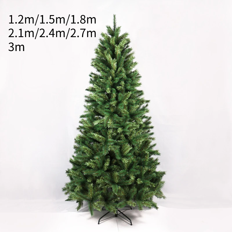 

Christmas Tree Fir Pine Green Christmas Trees Decor Outdoor Indoor for Home Party New Year 2023 Party Decor 2.1m/1.8m/3m/1.5m