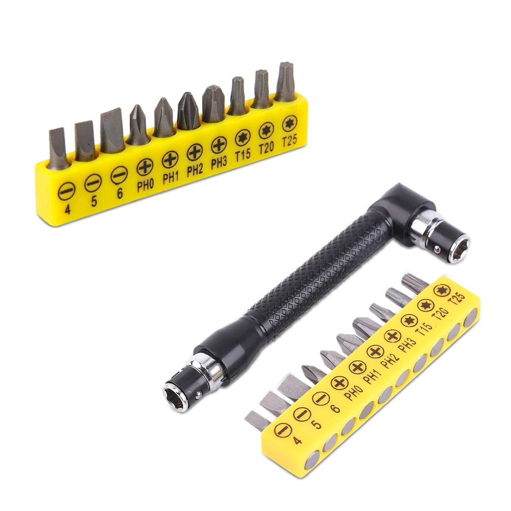 

Socket Wrench Handle Double Head Set 25.21mm Non-slip Screwdriver Bits Holder Extension Rod Reusable Ratchet Box Spanner Tool