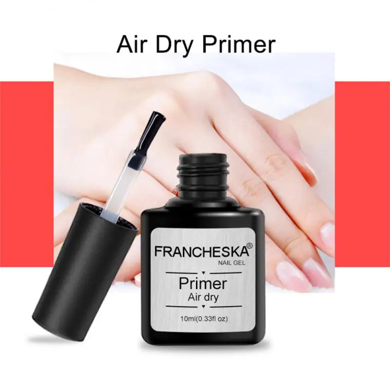 

10ml Fast Air Dry Primer Nails UV LED Gel Base Primer Soak Off Gel Nail Polish Nail Art Design Nail Dehydrator Acrylic Makeup