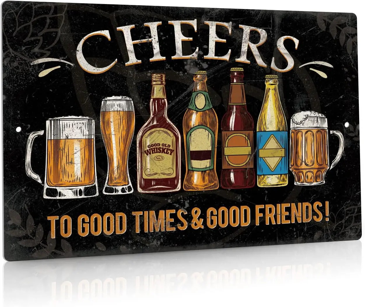 

Винтажная металлическая табличка Putuo 20x30 см