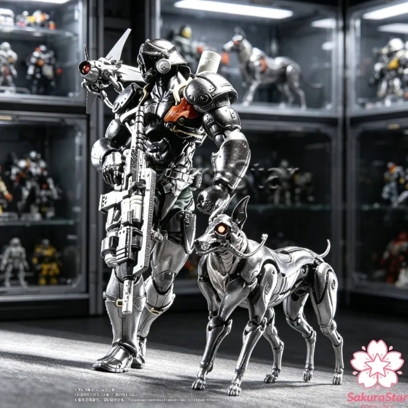Фото В наличии: Коллекционная модель робота-собаки Ice Studio Bug Series Zatard Hound 1/12, 10 см, подвижная фигурка, подарок. №3