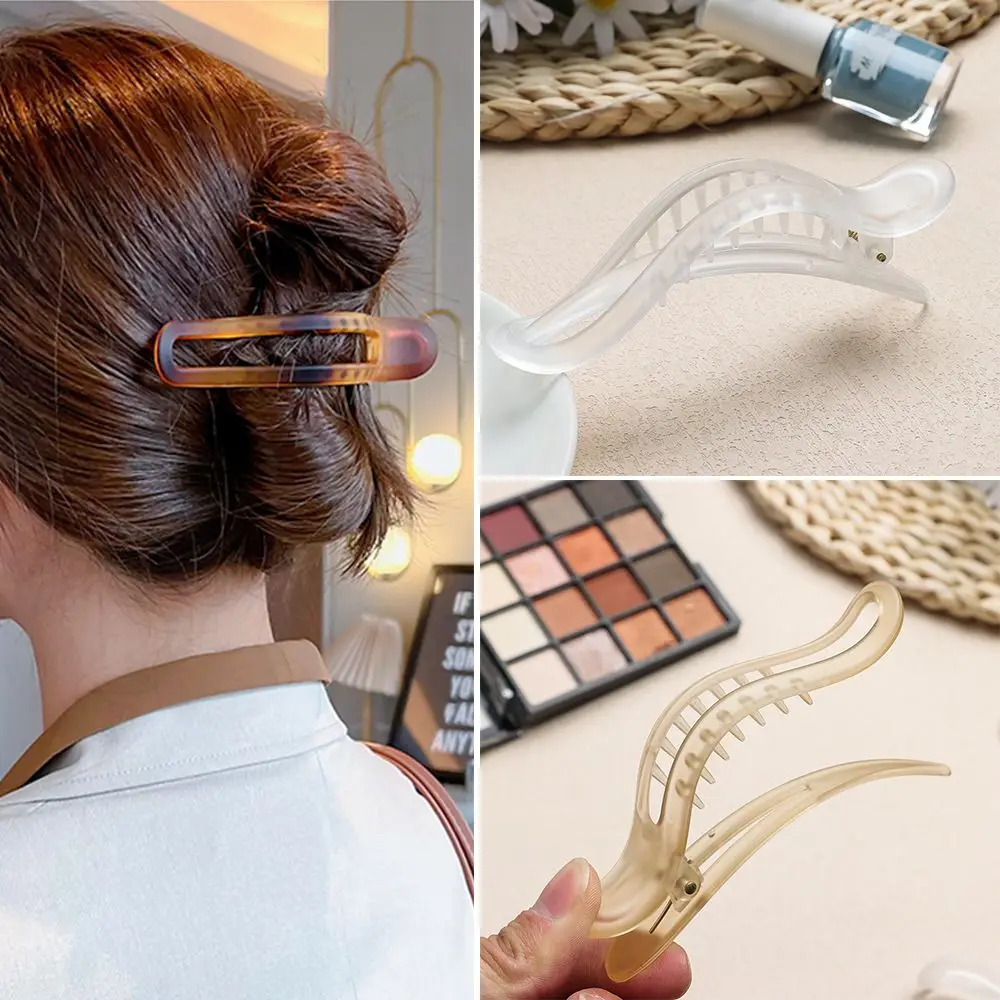 

Plastic Hair Accessories Hairdressing Tool Headdress Hairpins Duckbill Clip Hair Clips Shark Clip