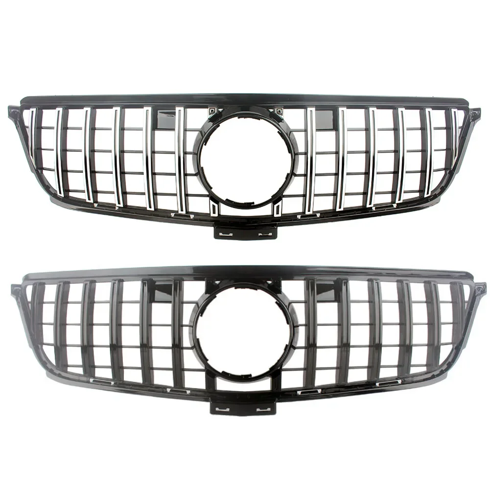 Передняя гоночная центральная решетка бампер для Mercedes-Benz ML Class W166 2012 2013 2014 2015