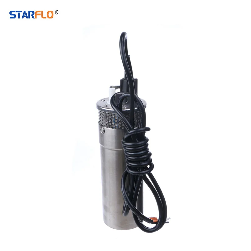 Фото 2026unique STARFLO заводская цена 12LPM сельскохозяйственный ирригационный погружной электрический водяной насос из нержавеющей стали для колодца №1