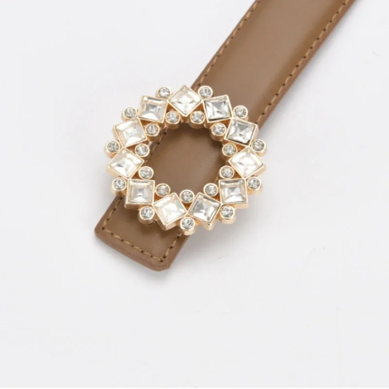 Рисунок 5 - Новинка 2023, пояс из натуральной кожи со стразами
