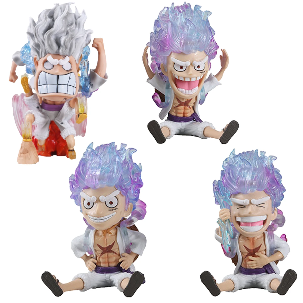 

Фигурка Аниме One Piece Q Version Sun God nikgear 5 Luffy, фигурка героя Обезьяна D Luffy, ПВХ Коллекционная модель, кукла, игрушки в подарок