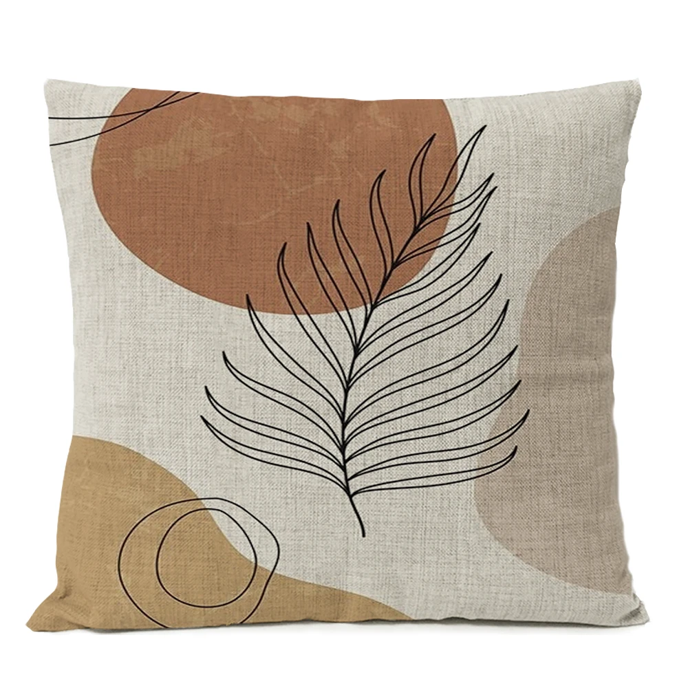 

Льняная наволочка Boho 45x45 см