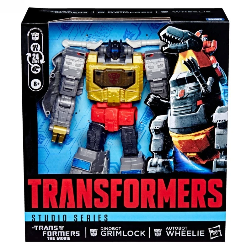 Фото В наличии игрушки Hasbro Transformers Studio Series SS-86 Grimlock&Wheelie, коллекционные модели роботов, фигурки, игрушки, подарки №5