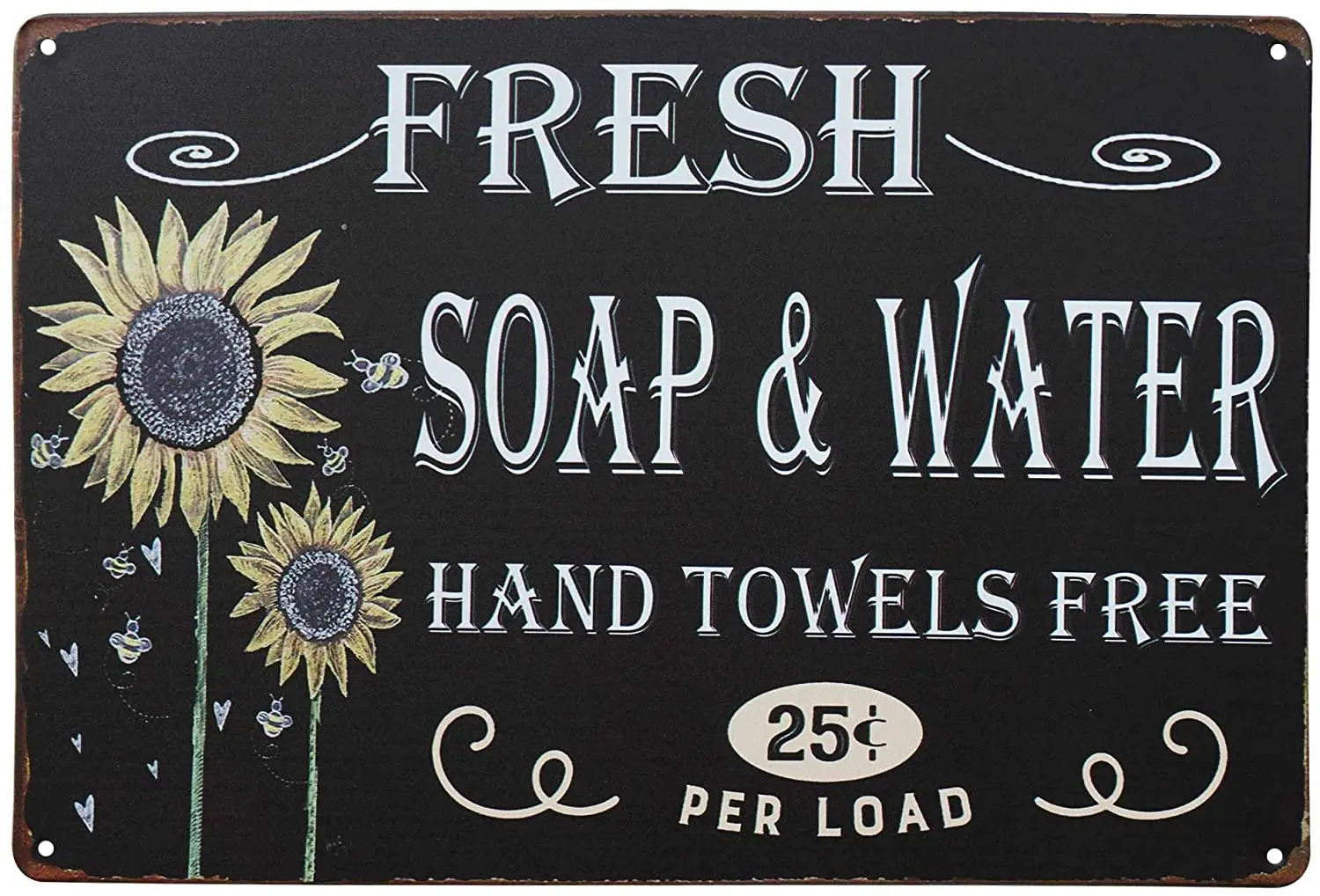 

Цветной подвесной знак Подсолнух свежего мыла воды