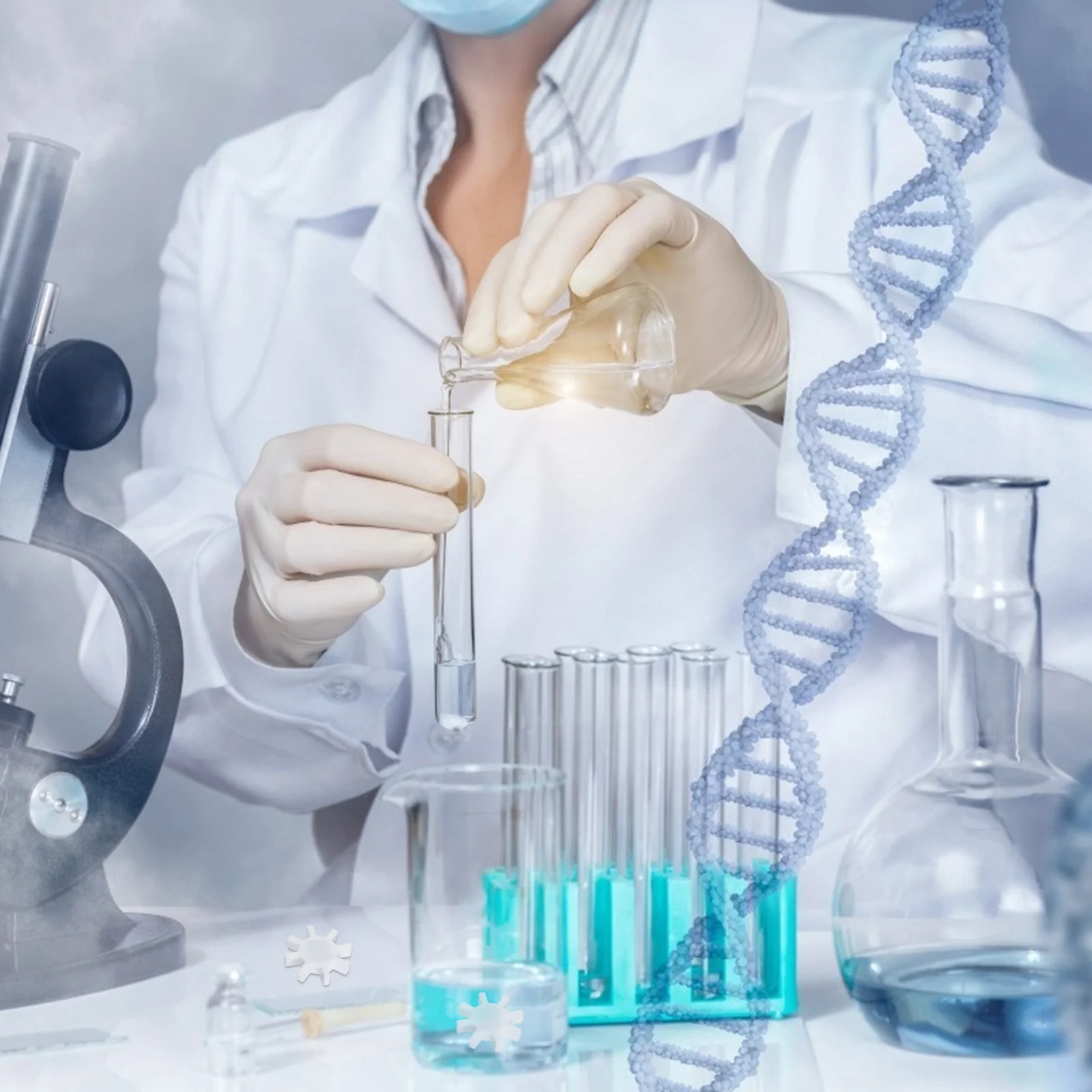 Мешалка Лабораторная мешалка Миксер Магнитные стержни Quincunx Восьмиугольный