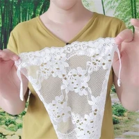 2022 wholesale 3pcs women quick easy clip on lace fragment camisole bra insert wrapped chest overlay modesty panel