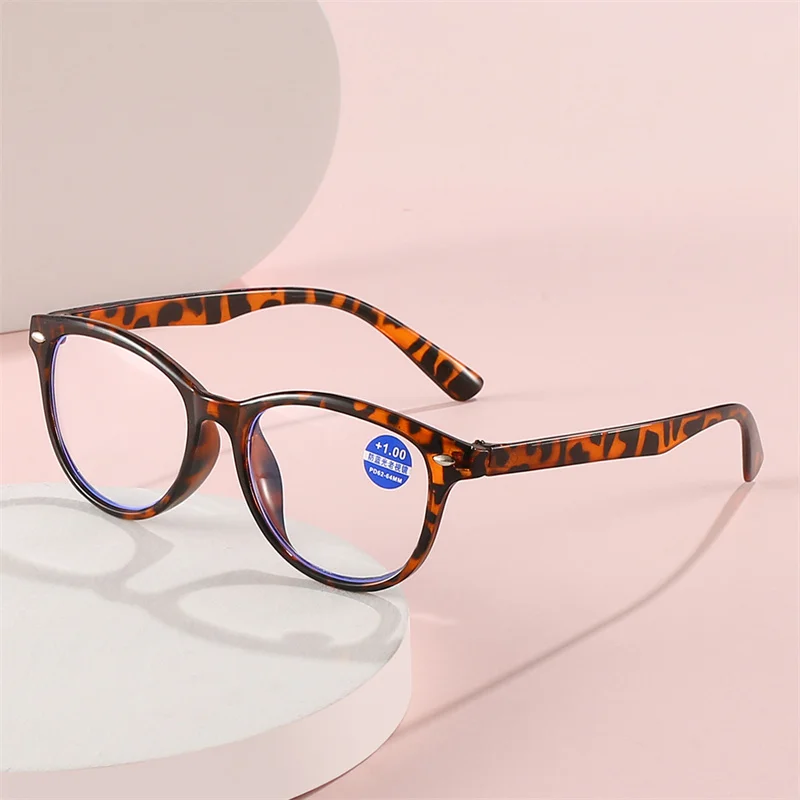 

Classic Round Frame Reading Glasses Women Men Anti Blue Light Presbyopic Eyeglasses Retro Square Eyewear Spectacles New Readers