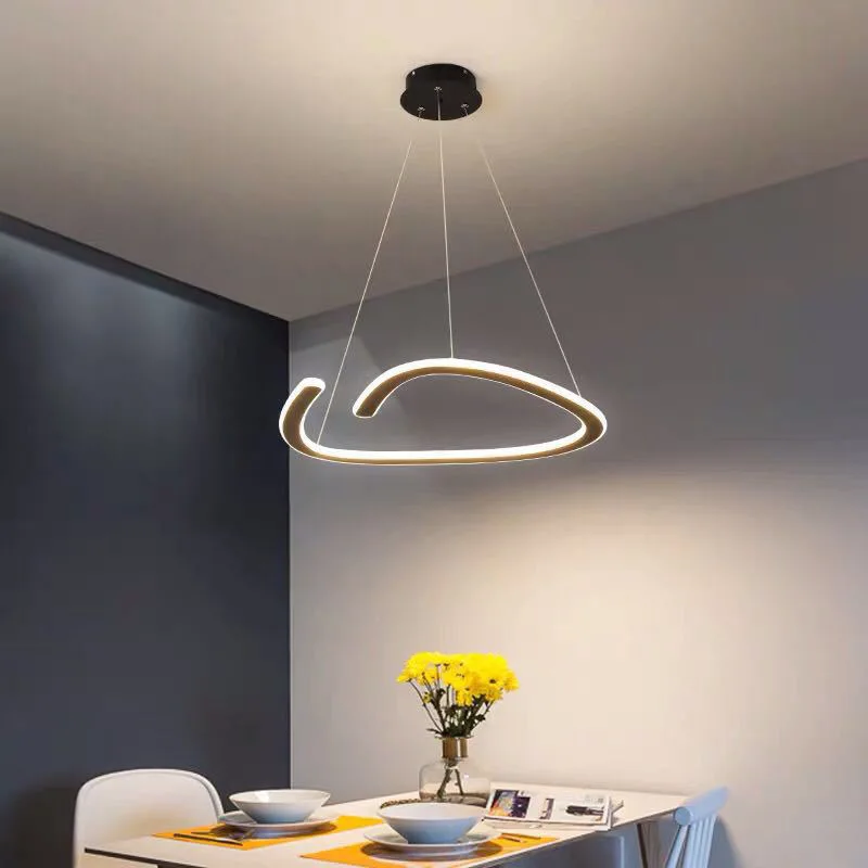 

Modern Simple LED Pendant Lights Nordic Living Room Dining Room Kitchen Island Chandelier Indoor Home Decor Lighting Fixture