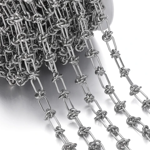 Цепочки из нержавеющей стали AGCFABS золотого цвета 1 метр