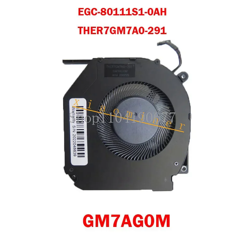 Вентилятор для ноутбука Tongfang gm7ag0m EGC-80111S1-0AH THER7GM7A0-2911 THER7GM7Z0-1411 4pin DC 5v 2.5W