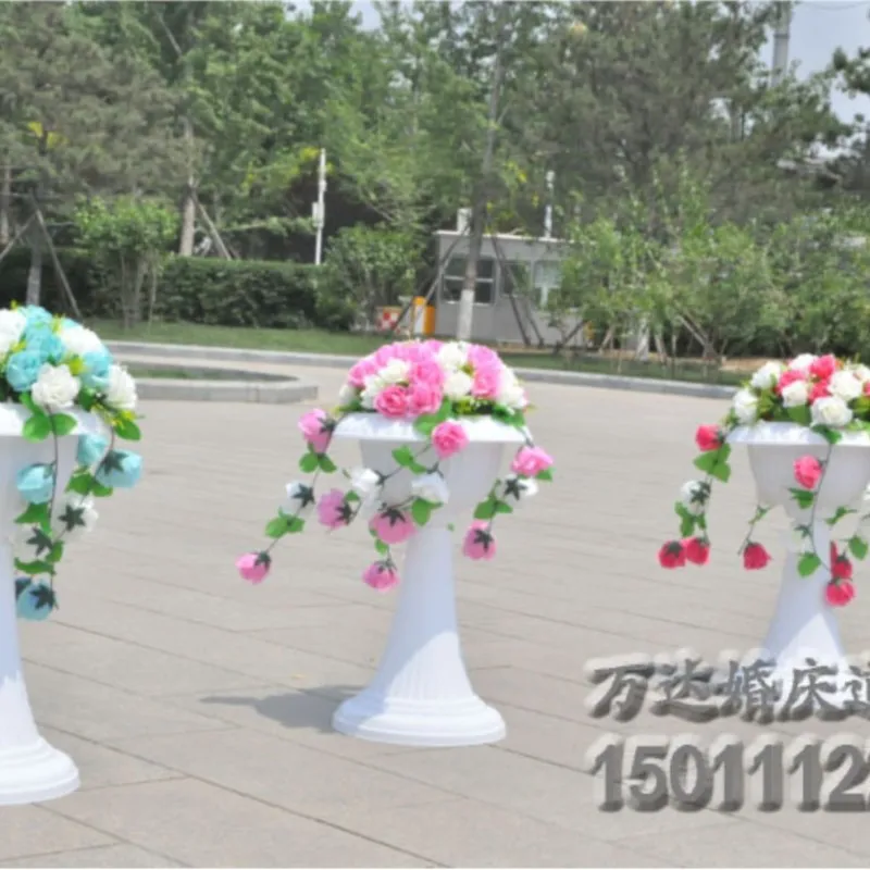 

Wedding decoration latest Wedding plastic road leads Roman pillars for wedding and party wedding lead stand 10pcs/lot
