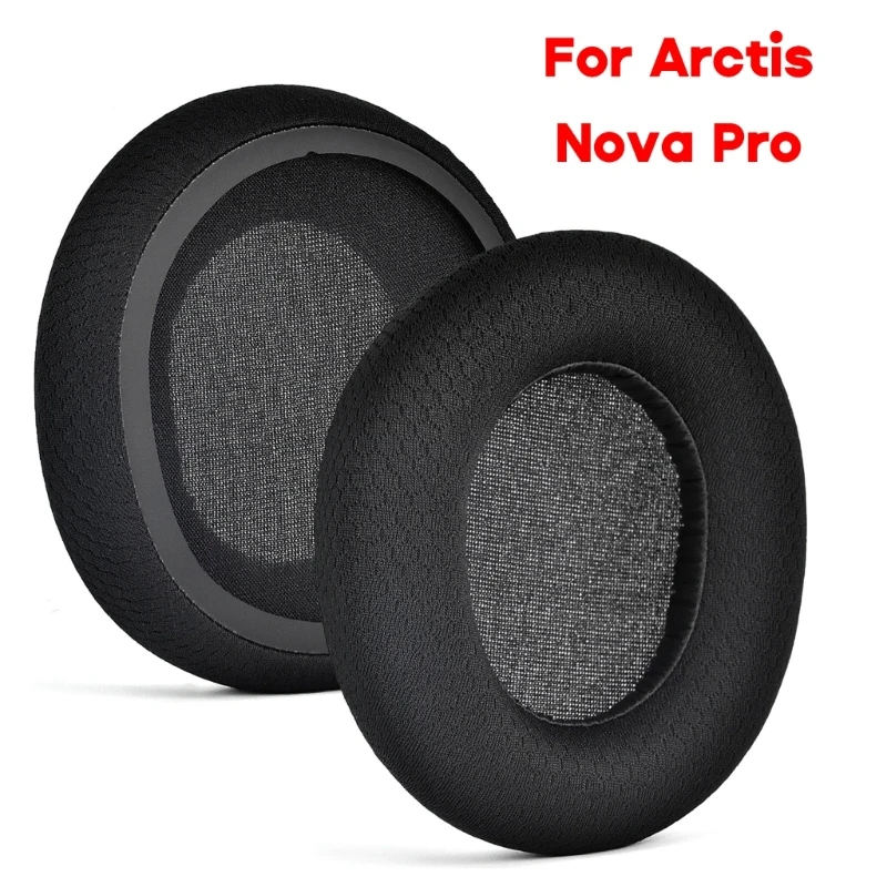 

Дышащие амбушюры для Arctis Nova Pro, подушка для наушников, амбушюры с эффектом памяти, амбушюры, тканевые амбушюры, замена амбушюров