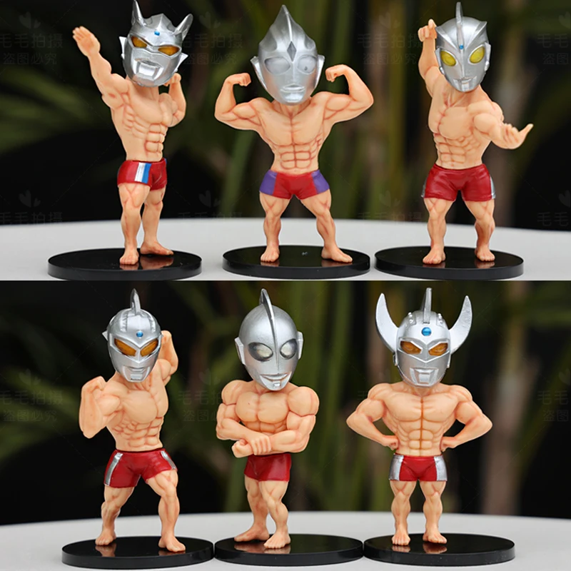 Muscle Zaku Protein Powder Muscle Man Prototype Zaku Early Type Action Figure Model Toys