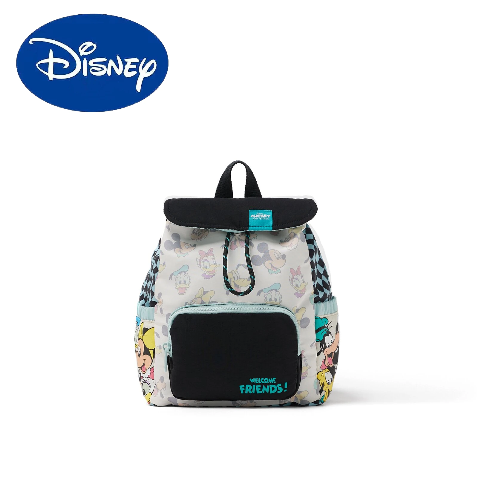 

2022 женский рюкзак Disney Микки, Дональд Дак, нейлоновый школьный рюкзак для девочек и мальчиков, милый школьный рюкзак для ноутбука для девочек