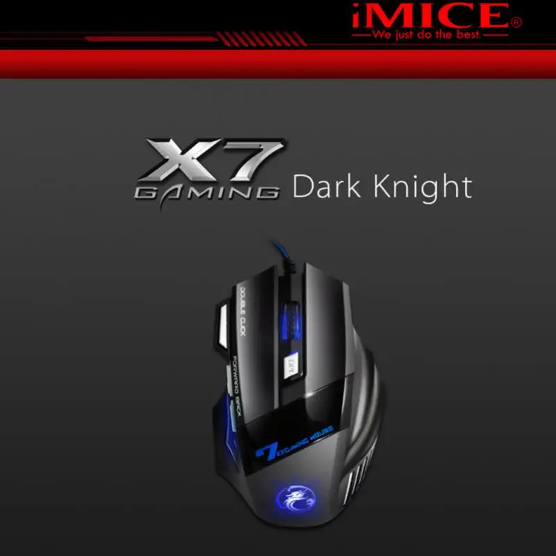 

TCJJ Ergonomic Wired Gaming Mouse 3200 DPI Computer Mouse Gamer RGB Silent Mouse With LED Backlight 7 Button For PC Laptop