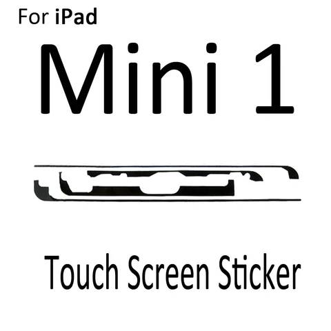 2 комплекта для iPad 5 6 2017 2018 Air Mini 1 2 3 4 5 2020 2019 3M клейкая наклейка полоса лента рамка сенсорный экран дигитайзер