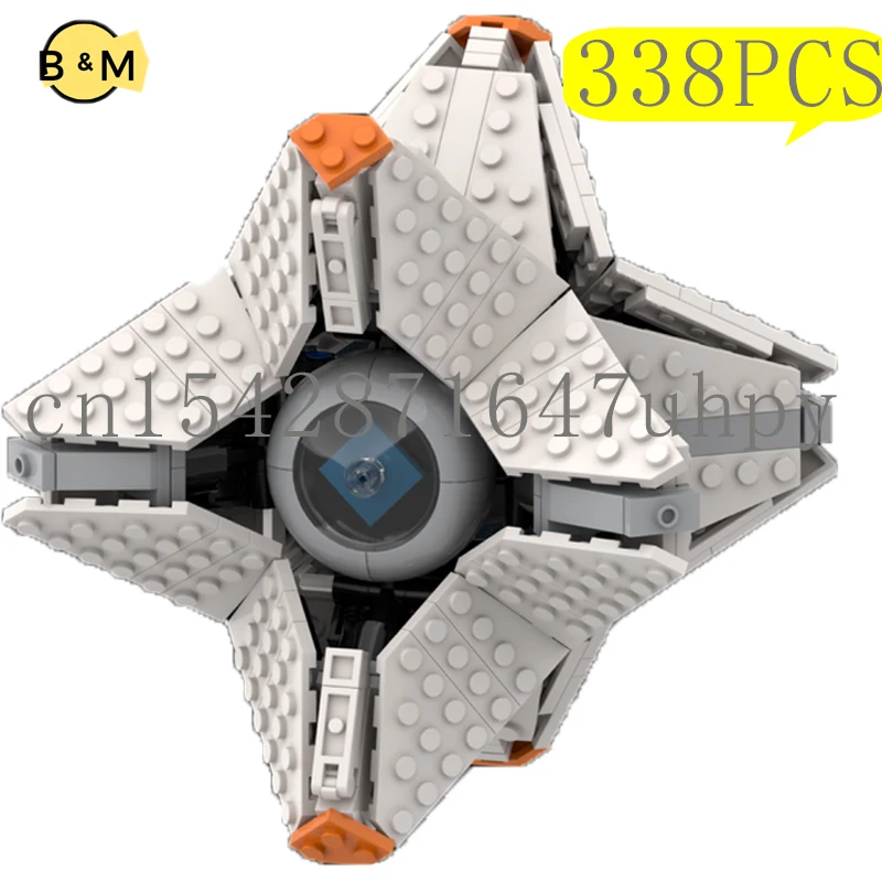 2022 NEW Space Wars Destiny Generalist Shell Ghost Model Buiding Kit Block Self-locking Bricks Toy Birthday Christmas Gift