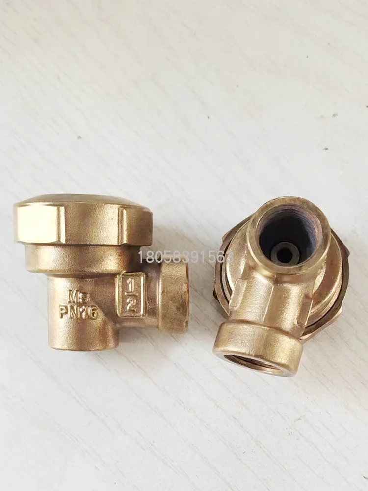 Клапан выхлопного воздуха AV13 BPT13X Spirax Sarco латунный угловой клапан с внутренней