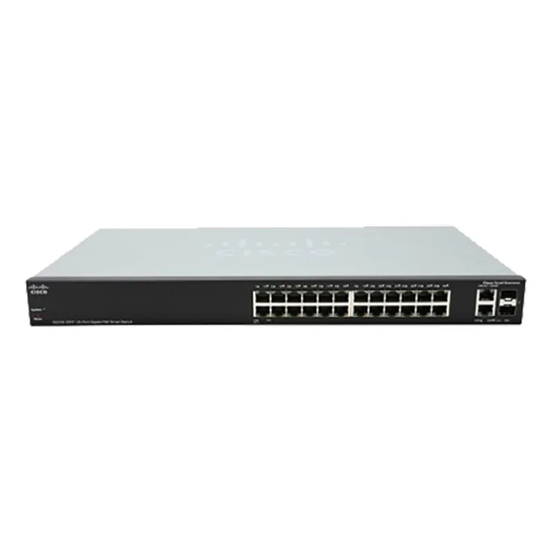 

SG300-28PP 28-Port Gigabit PoE+ Managed Switch 26-Ports Gigabit Ethernet (24 PoE+ ports with 180W power budget) SG300-28PP-K9