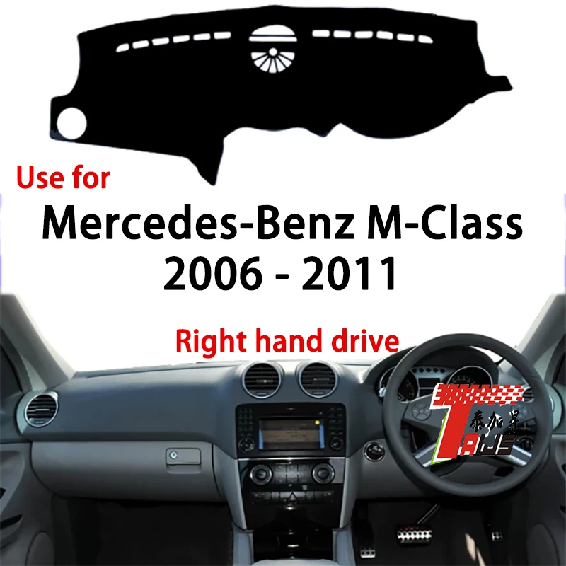 

TAIJS Factory Classic Anti Dust Car Dashboard Cover Mat Fit Accessories for Mercedes-Benz M-Class 2006-2011 Right Hand Drive