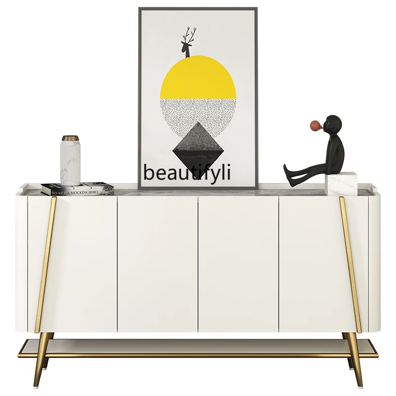 

Шкаф для обуви yj, входной шкаф в итальянском стиле, встроенный светильник для гостиной, роскошный современный коридор, шкаф для сувениров