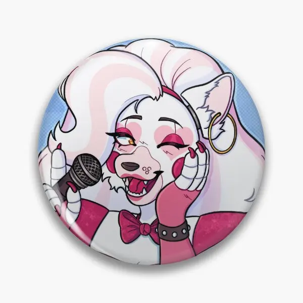 Glamrock Mangle Мягкая пуговица металлический значок подарок забавная булавка с