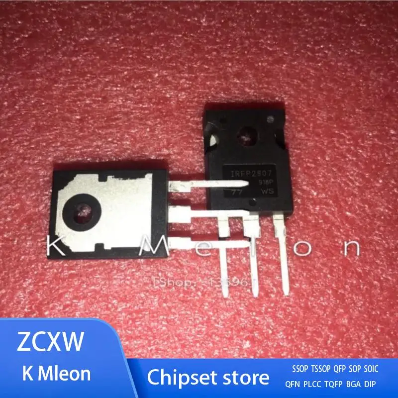 10 шт./лот IRFP2907PBF IRFP2907 IRFP2907Z 2907 TO-247 209A 75V 4,5 Mohm MOSFET