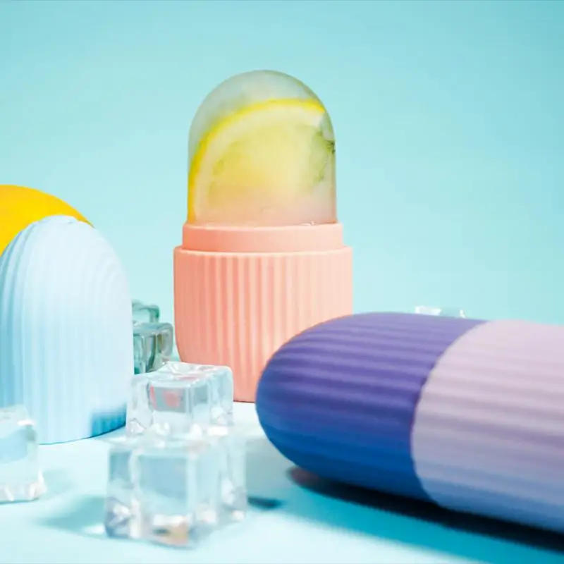 

Facial Ice Mold Silicone Reusable Face Massage Roller Freezable Face Lifting Skin Care Reduce Acne Moisturizing Beauty Tools