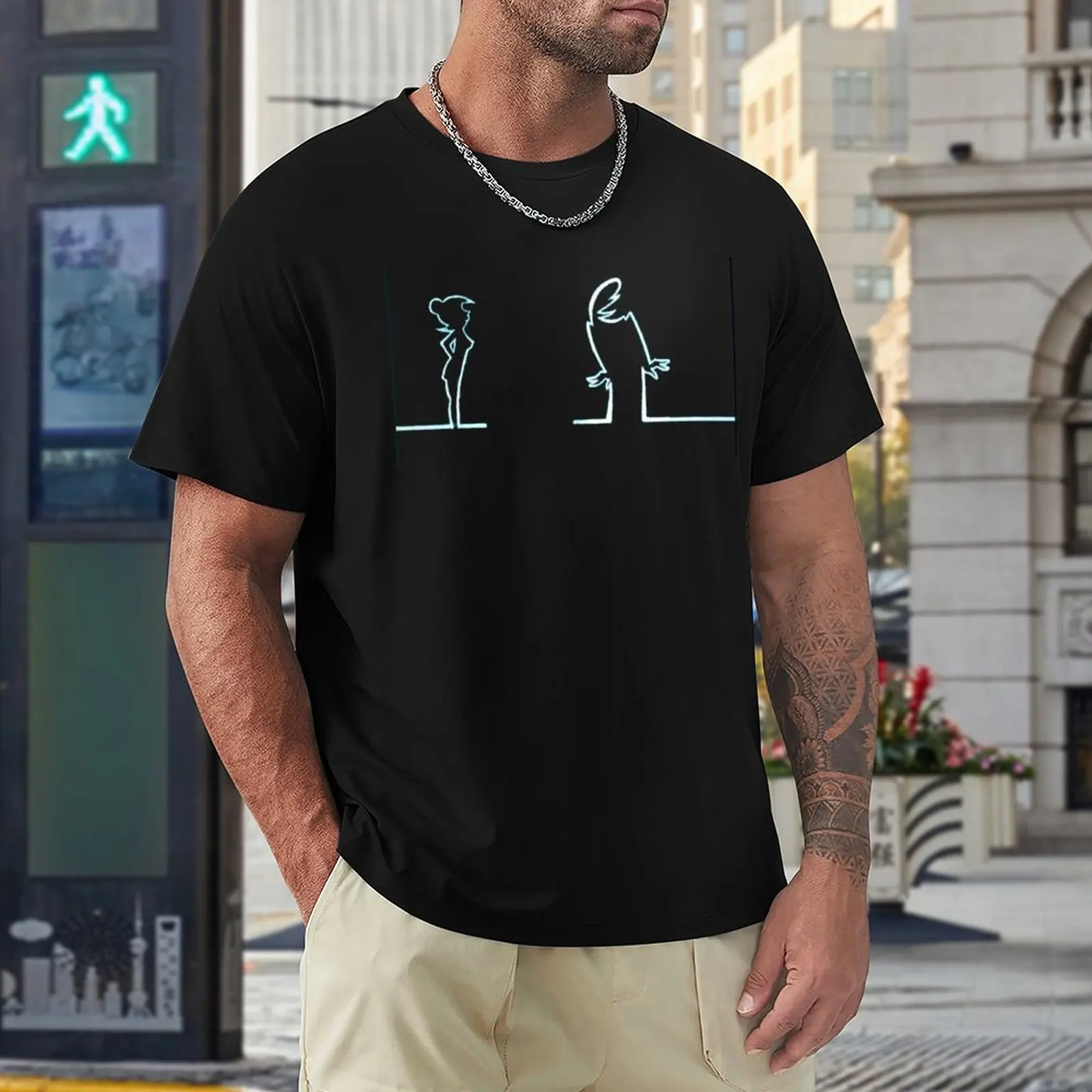 

Balum La Linea 5 Funny Tshirt High Grade Leisure Eur Size