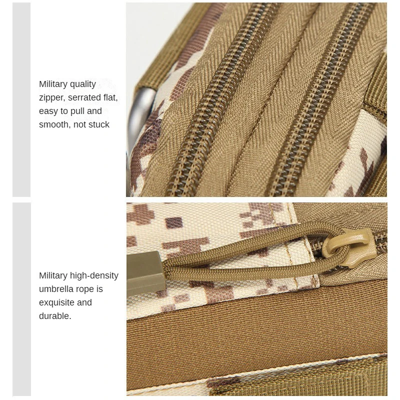 Hot sell Tactical Molle Pouch Belt Waist Outdoor/camping hiking Fanny Pack Bag Pocket Men's chest Bag waist bag For Phone