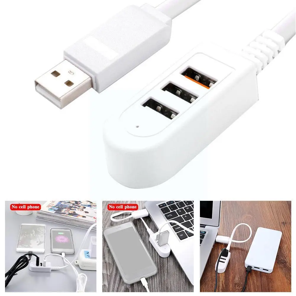 

2021 usb-хаб 3 порта Usb 2,0 с кабелем, высокоскоростной мини-концентратор, разъем, разветвитель, Кабель-адаптер для ноутбука, ПК, зарядное устройст...