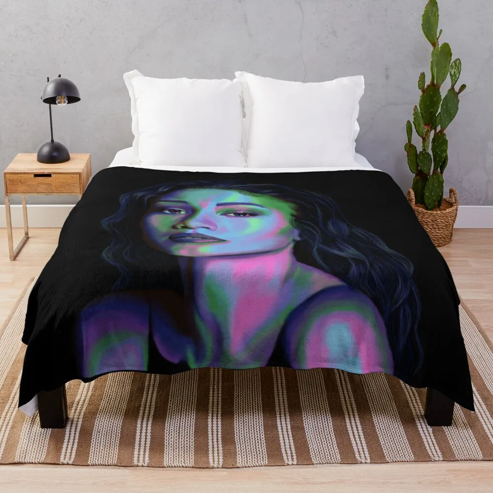 

Zendaya na cor lance cobertor sofá lance cobertor rei flanela cobertor flanelas