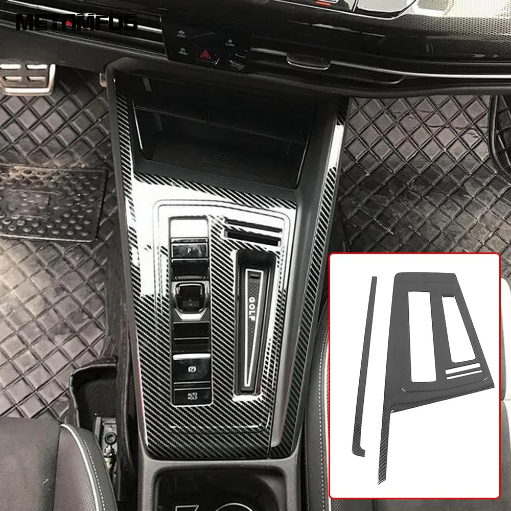 Для-Golf MK8 Pro R 2021 2022 углеродное волокно ABS ручка переключения рулевого механизма