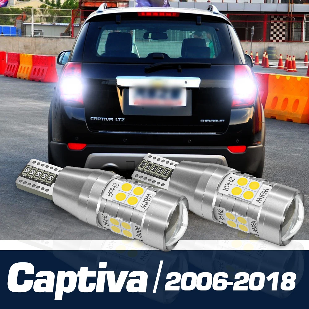 

2x LED Reverse Light Backup Bulb Canbus Accessories For Chevrolet Captiva 2006-2018 2007 2008 2010 2011 2012 2013 2014 2015 2016